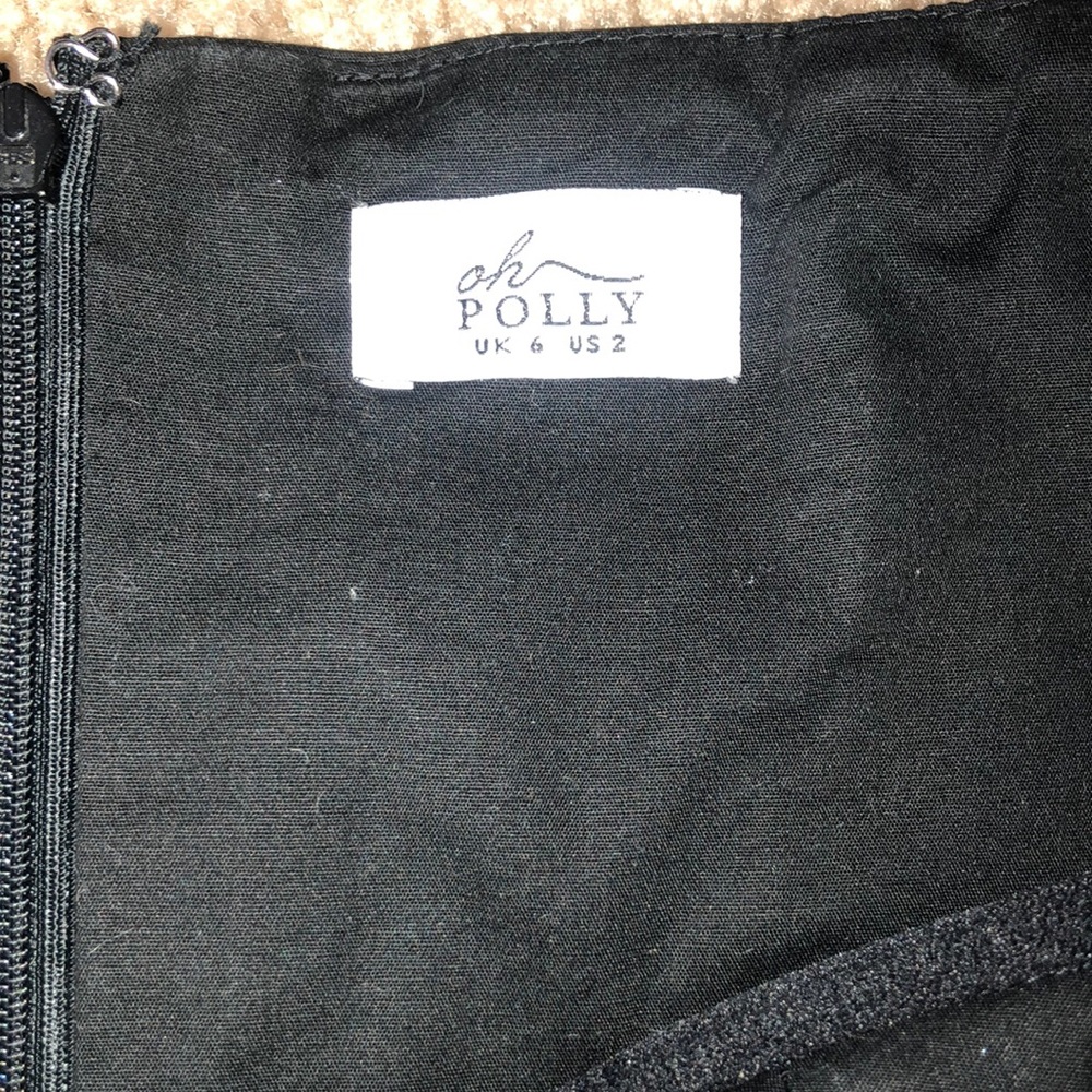 black oh polly corset dress